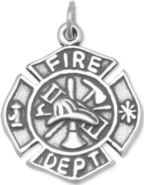 Firefighter Charm