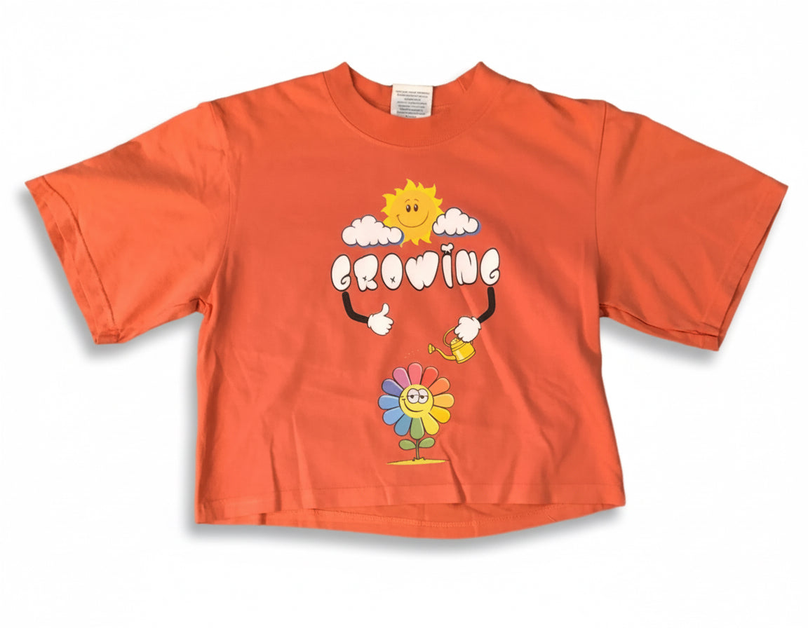 GROWiNG Crop Top T-Shirt