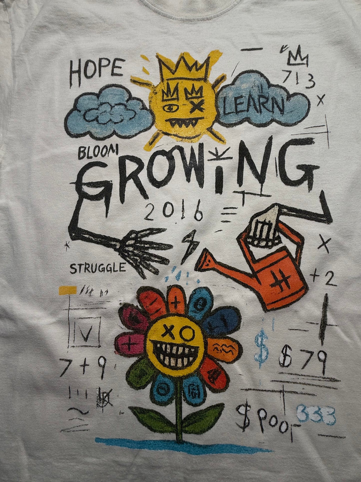 GROWiNG HAND-DRAWN T-SHiRT